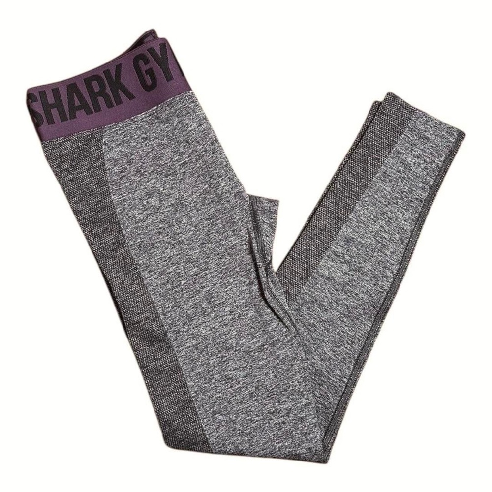 gymshark purple and grey leggings